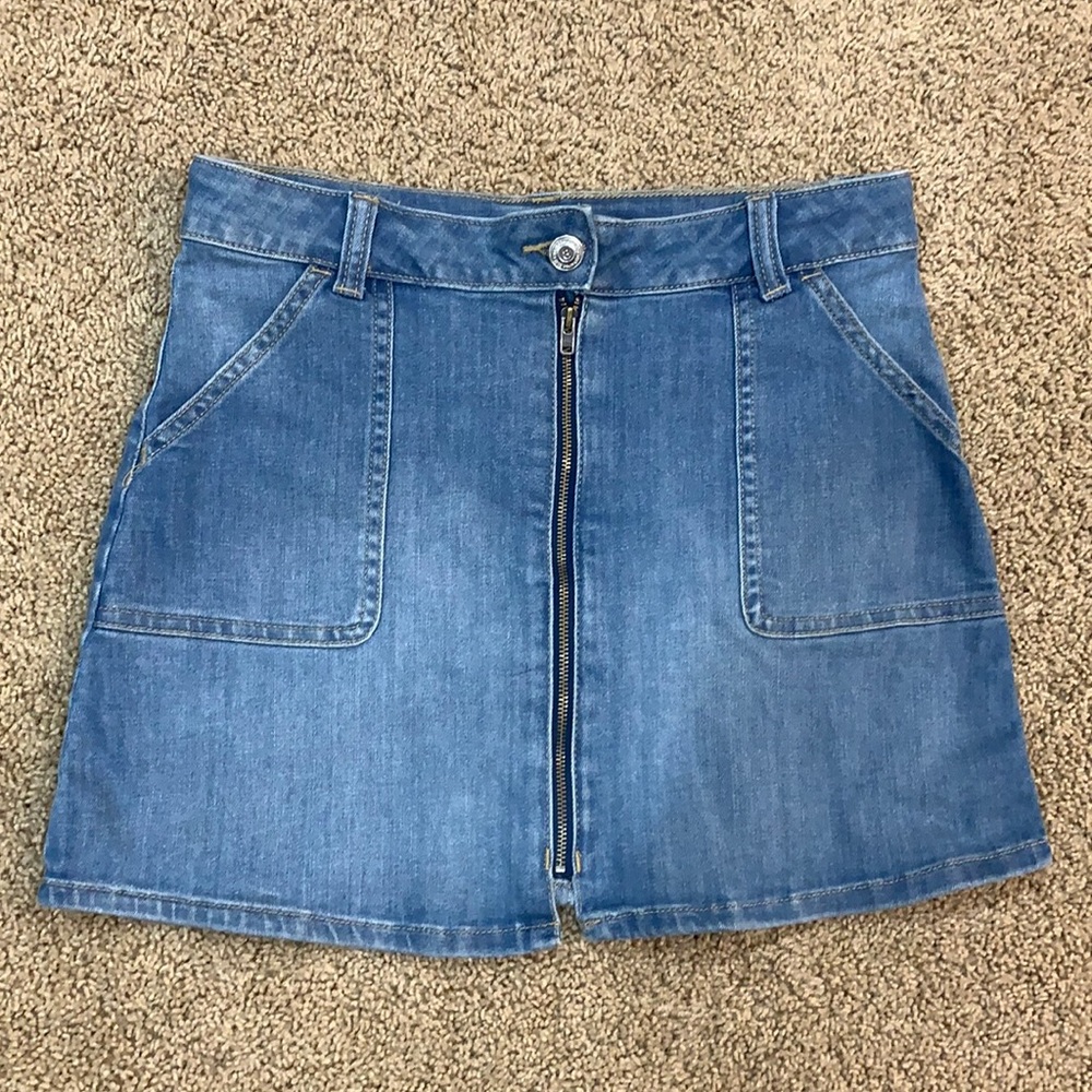 Crazy 8 girls denim skirt size 12